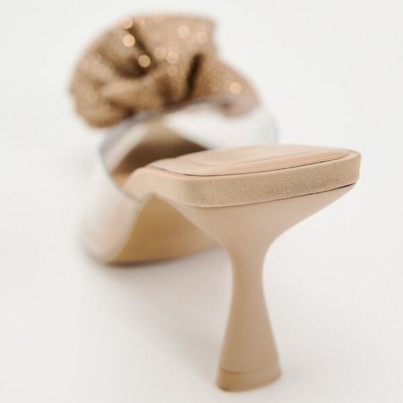 ZARA Embellished Heels NWT - Picture 12 of 13